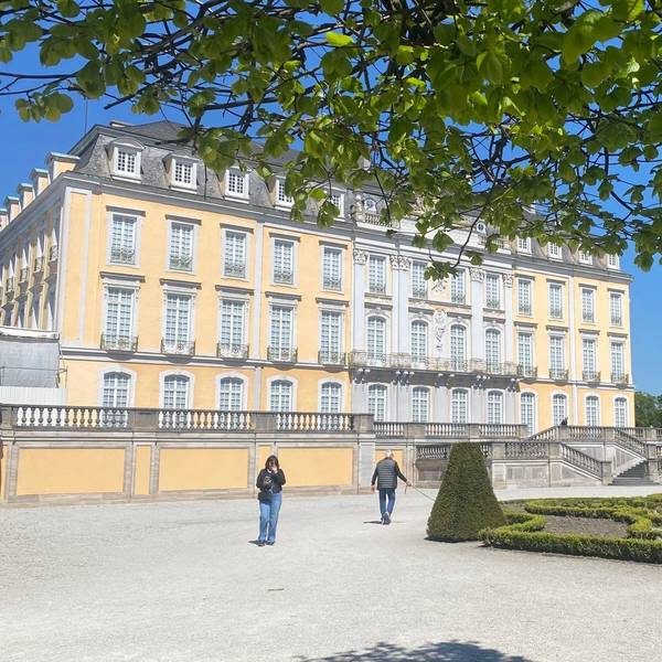 Zu sehen ist das Schloss Augustusburg.