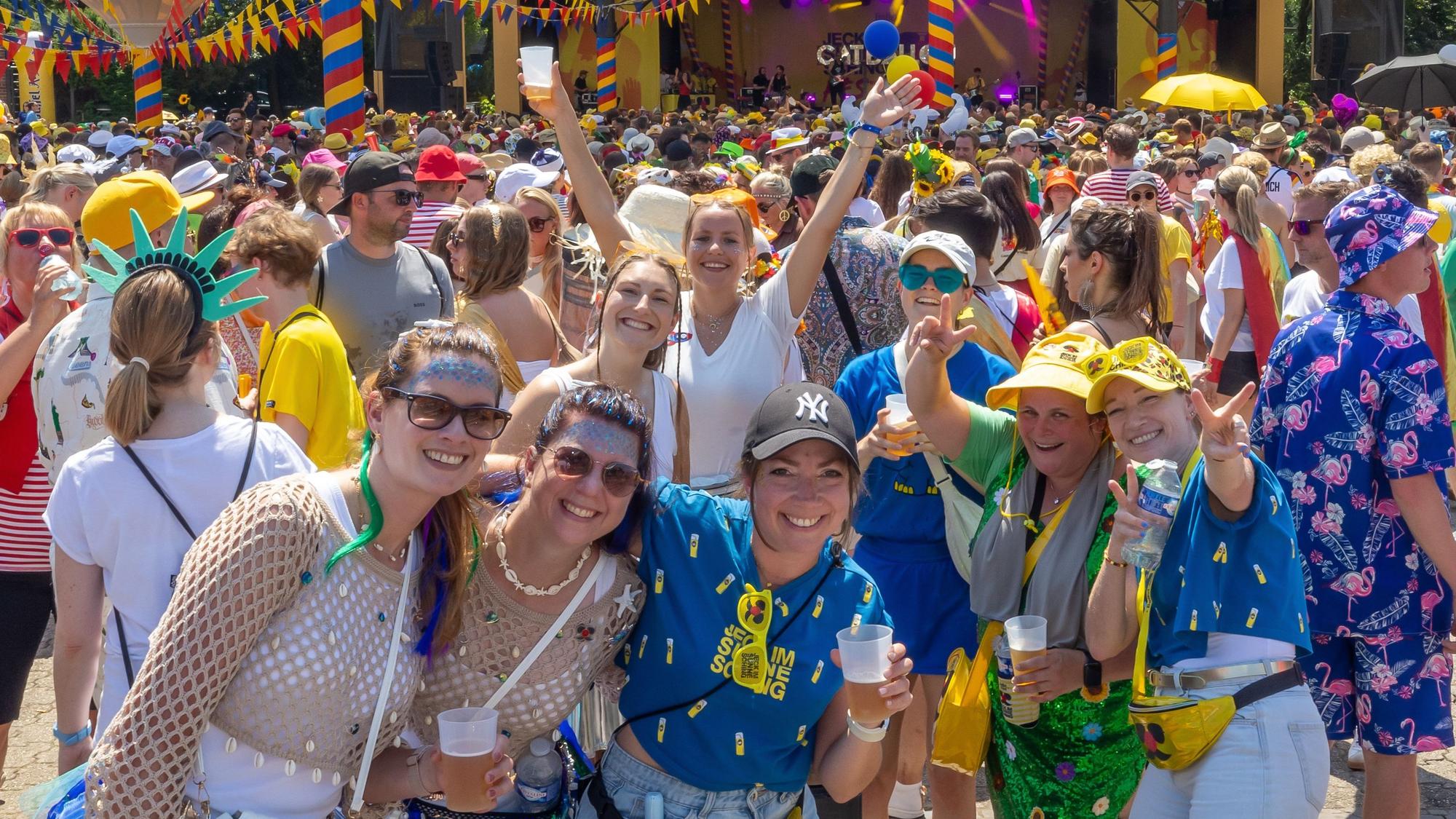 Sommerfestival „Jeck im Sunnesching“ im Tanzbrunnen.