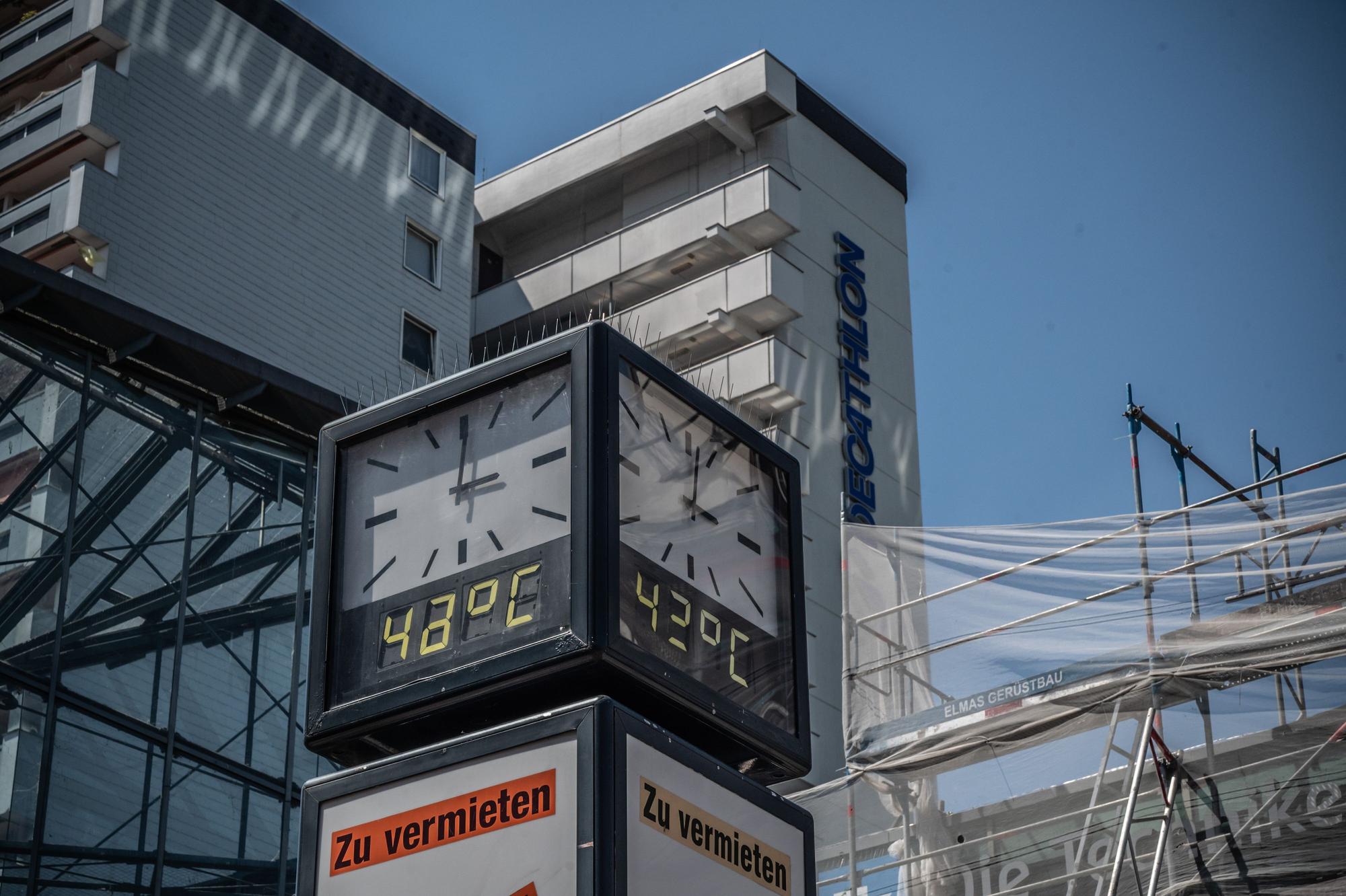 Hitze in der Leverkusener City: 42 Grad
Bild: Ralf Krieger