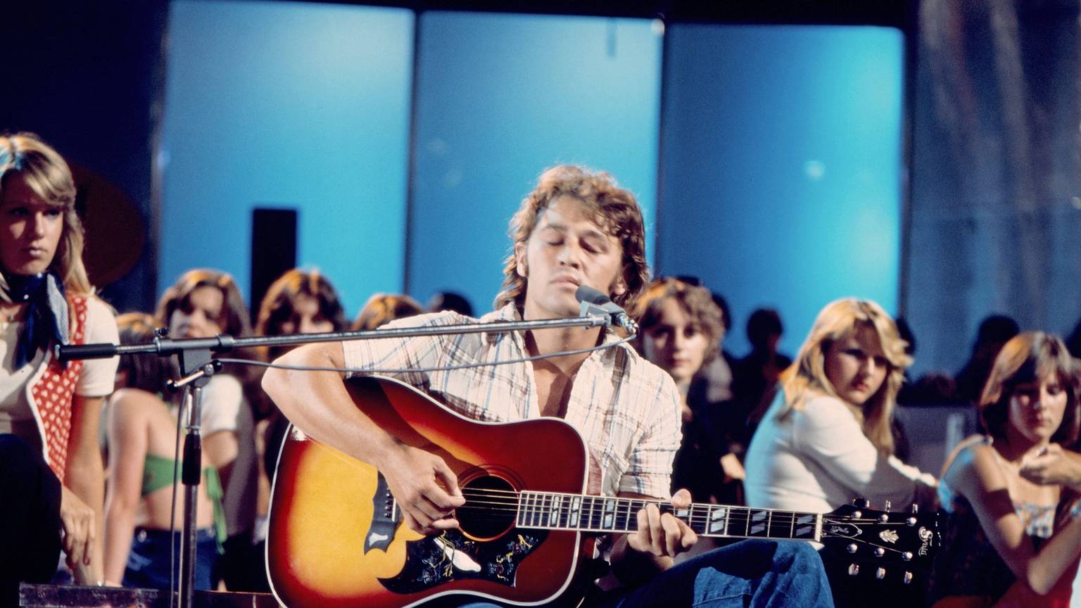 Peter Maffay bei einem Auftritt in der ZDF-Show „Disco“.