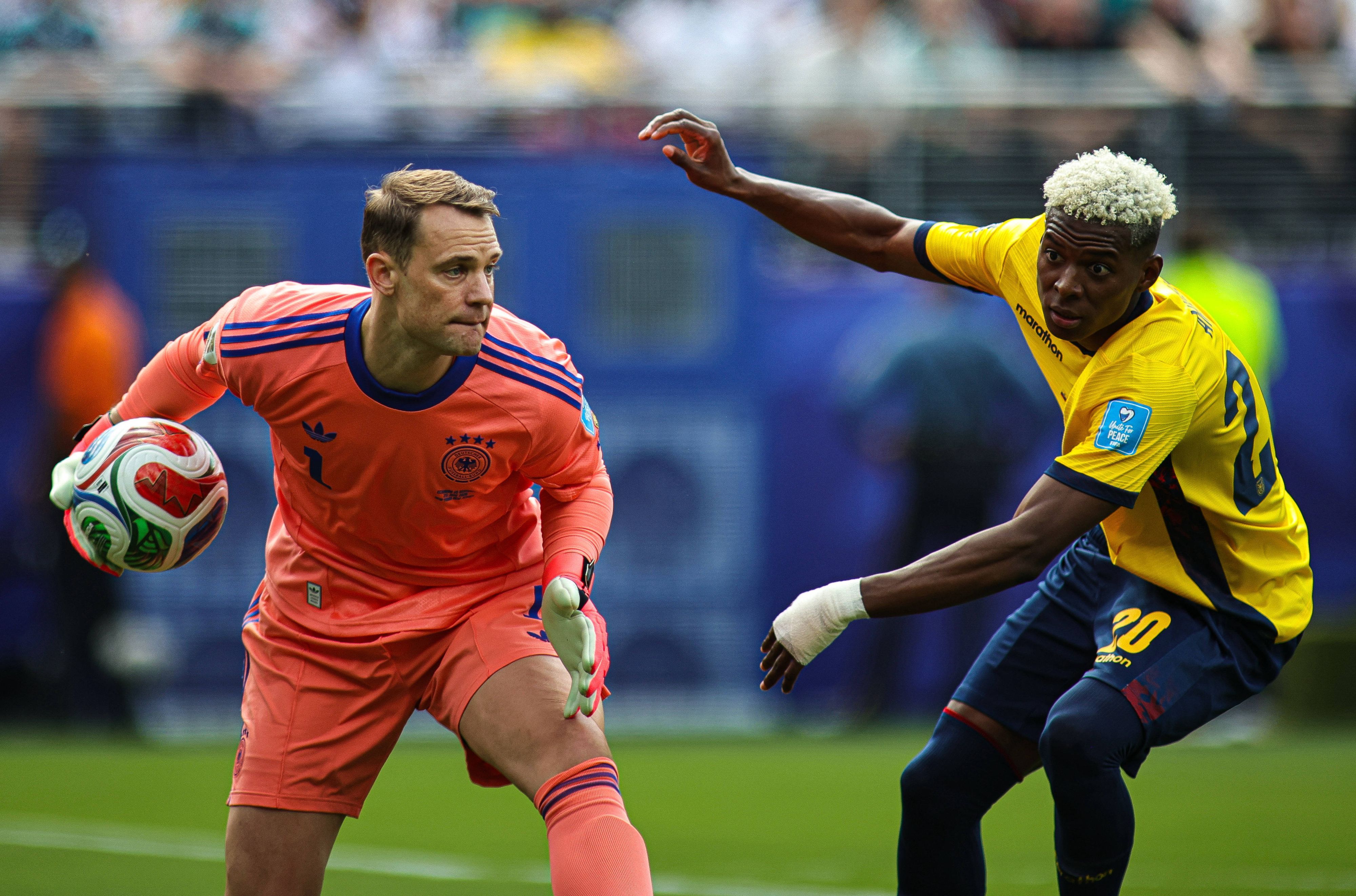 Manuel Neuer in Aktion