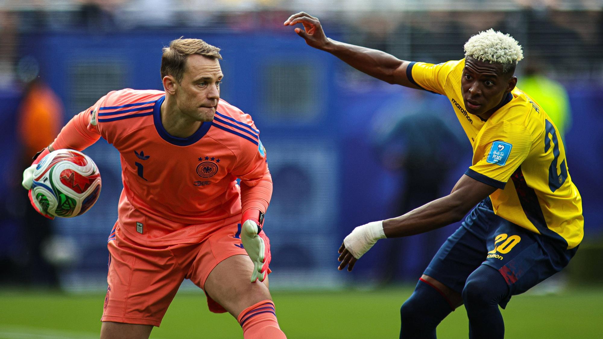 Manuel Neuer in Aktion