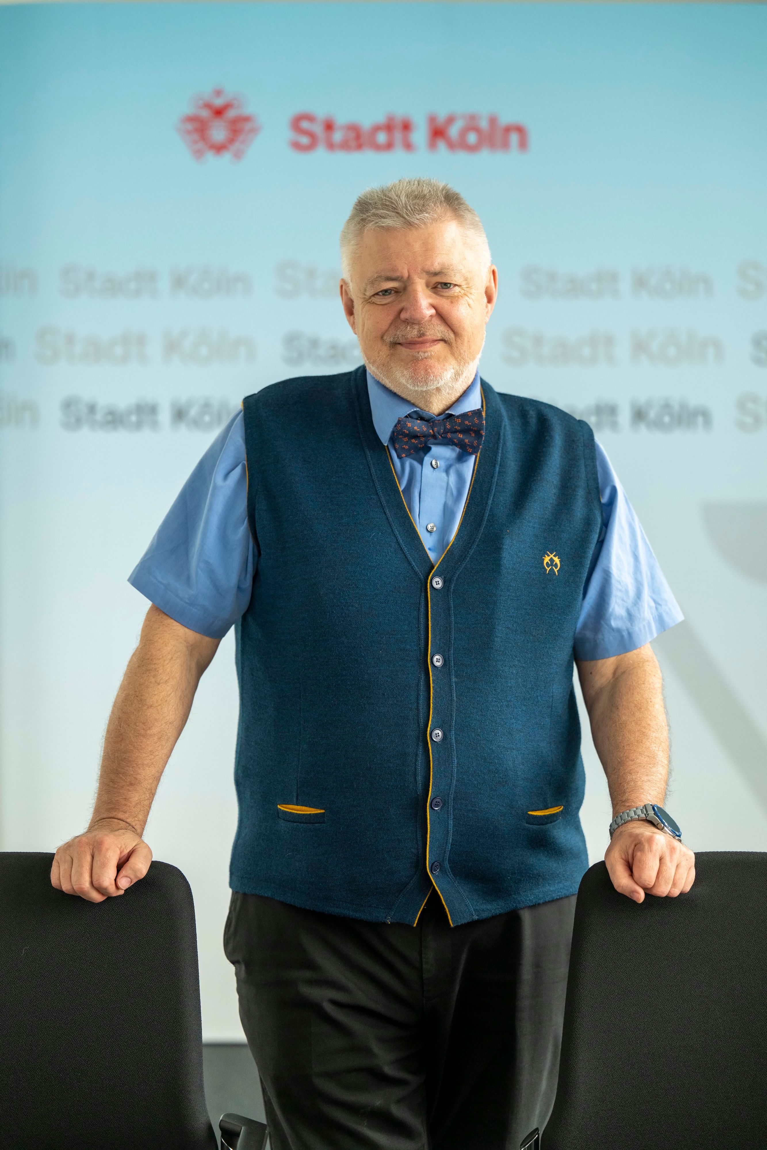 11.04.2024, Köln: Alex Lechleuthner ist Chef des Kölner Rettungsdienstes. Er ist Mitglied des Expertenrates „Gesundheit und Resilienz“ der Bundesregierung, der Nachfolgeorganisation des Corona-Expertenrates. Foto: Uwe Weiser