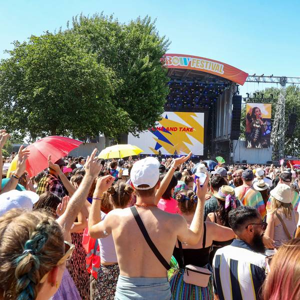 Das Rainbow-Festival findet am Fühlinger See statt. (Archivbild)