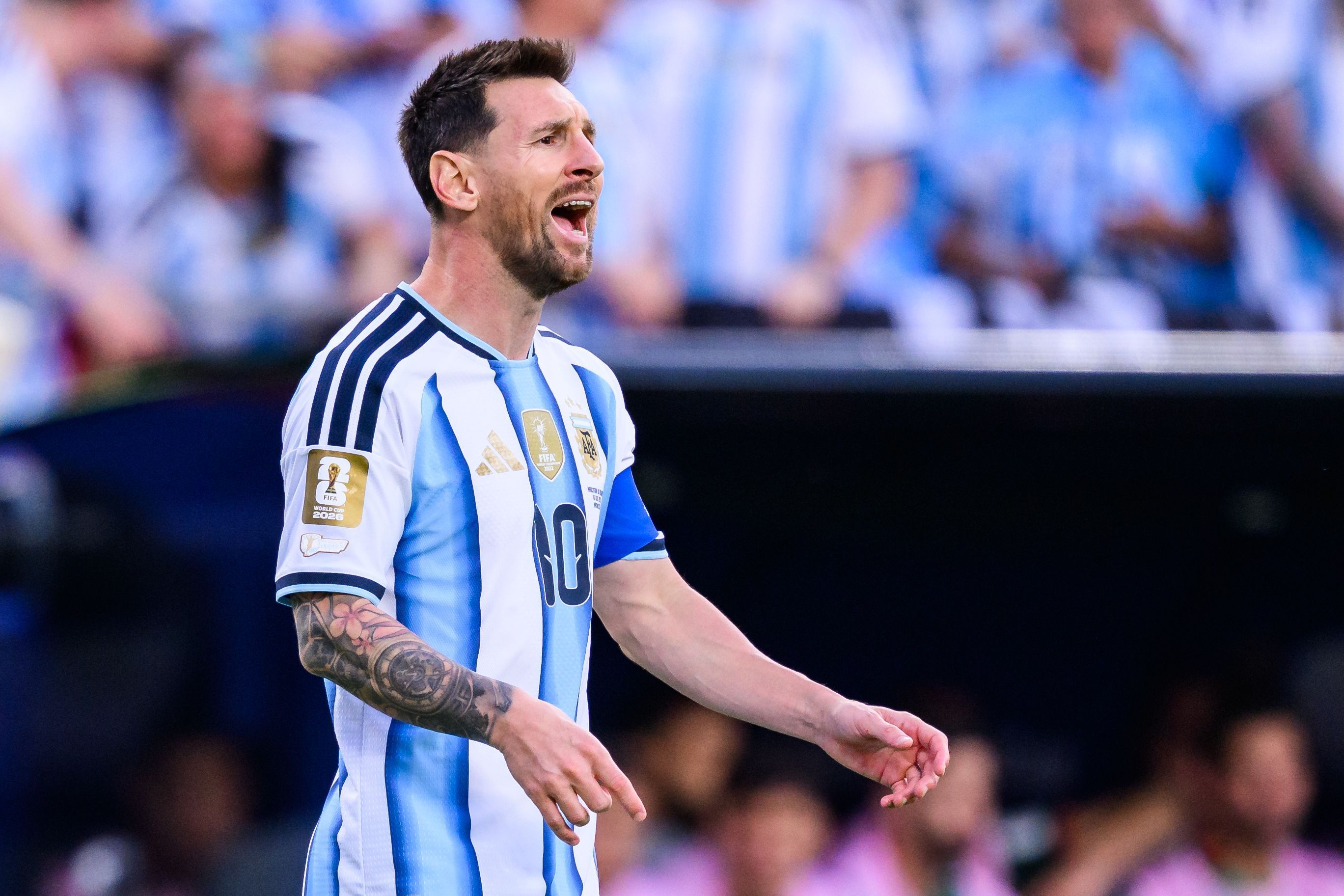Das Bild zeigt den argentinischen Superstar.