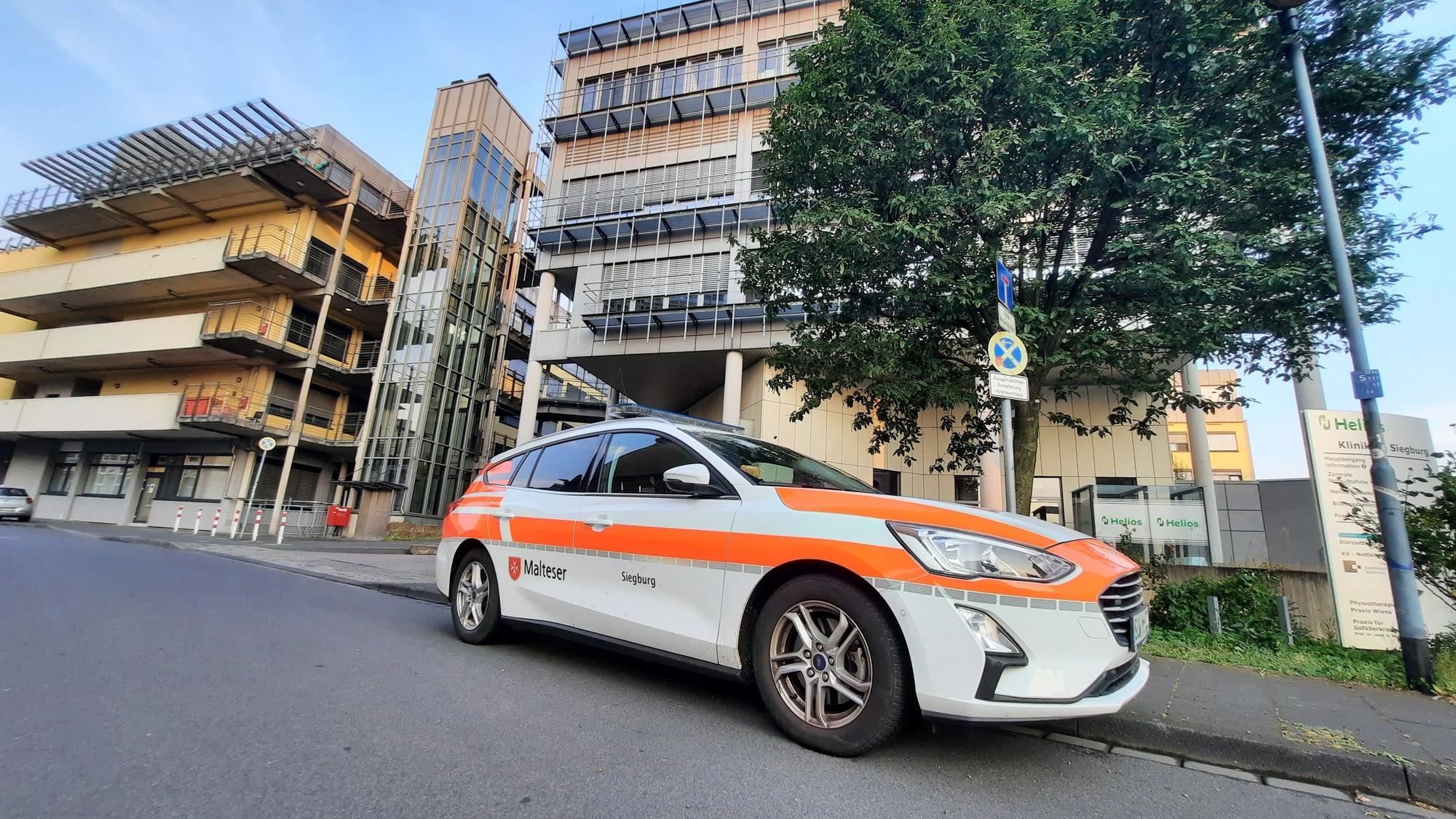 Am Siegburger Helios Krankenhaus wurde am Samstagnachmittag (27. Juni) der Katastrophenschutz unterstützend eingesetzt.