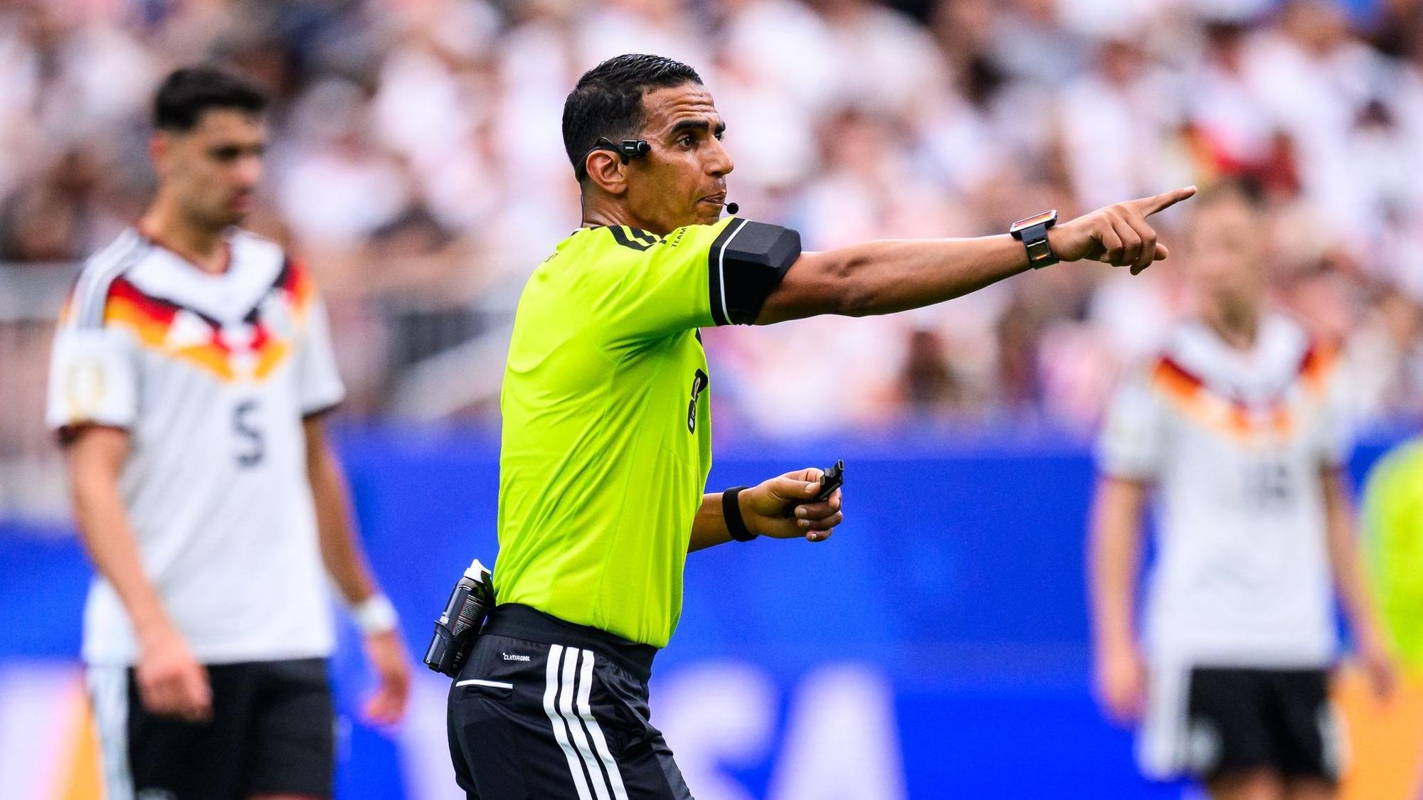 Pfeift erneut ein deutsches WM-Spiel: Jalal Jayed. (Archivbild)