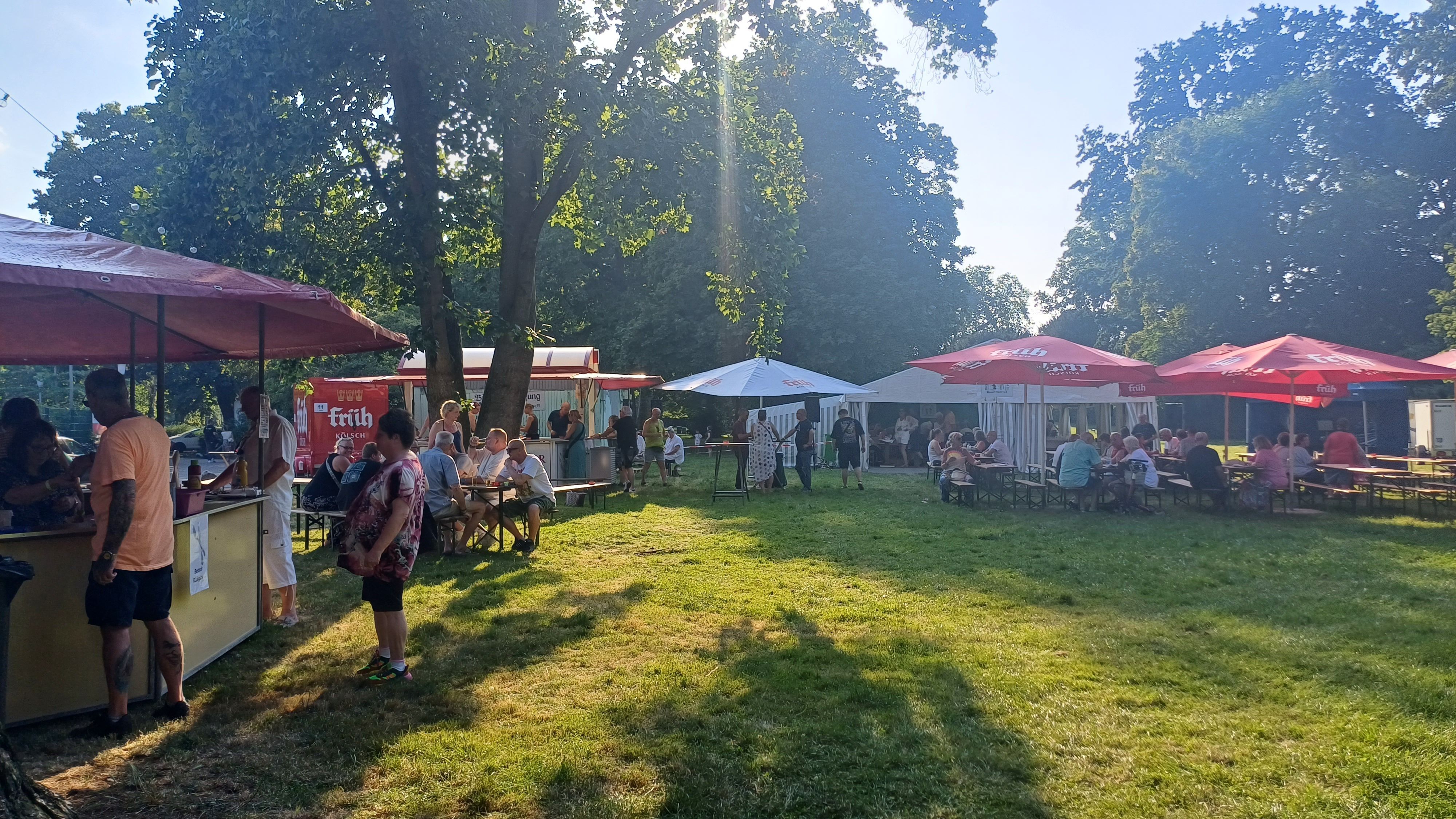 Fest im Park des Erholungshauses