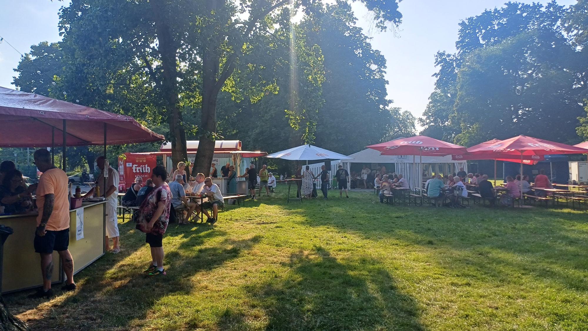 Fest im Park des Erholungshauses