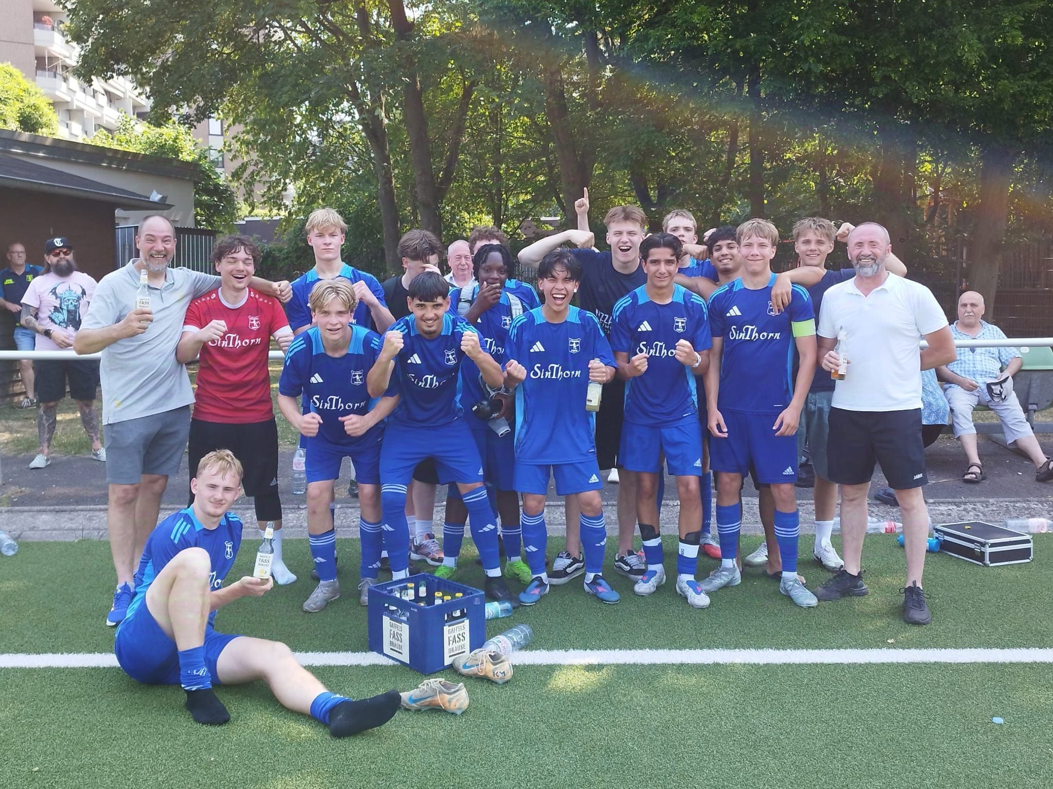 Gruppenfoto des Aufsteigers