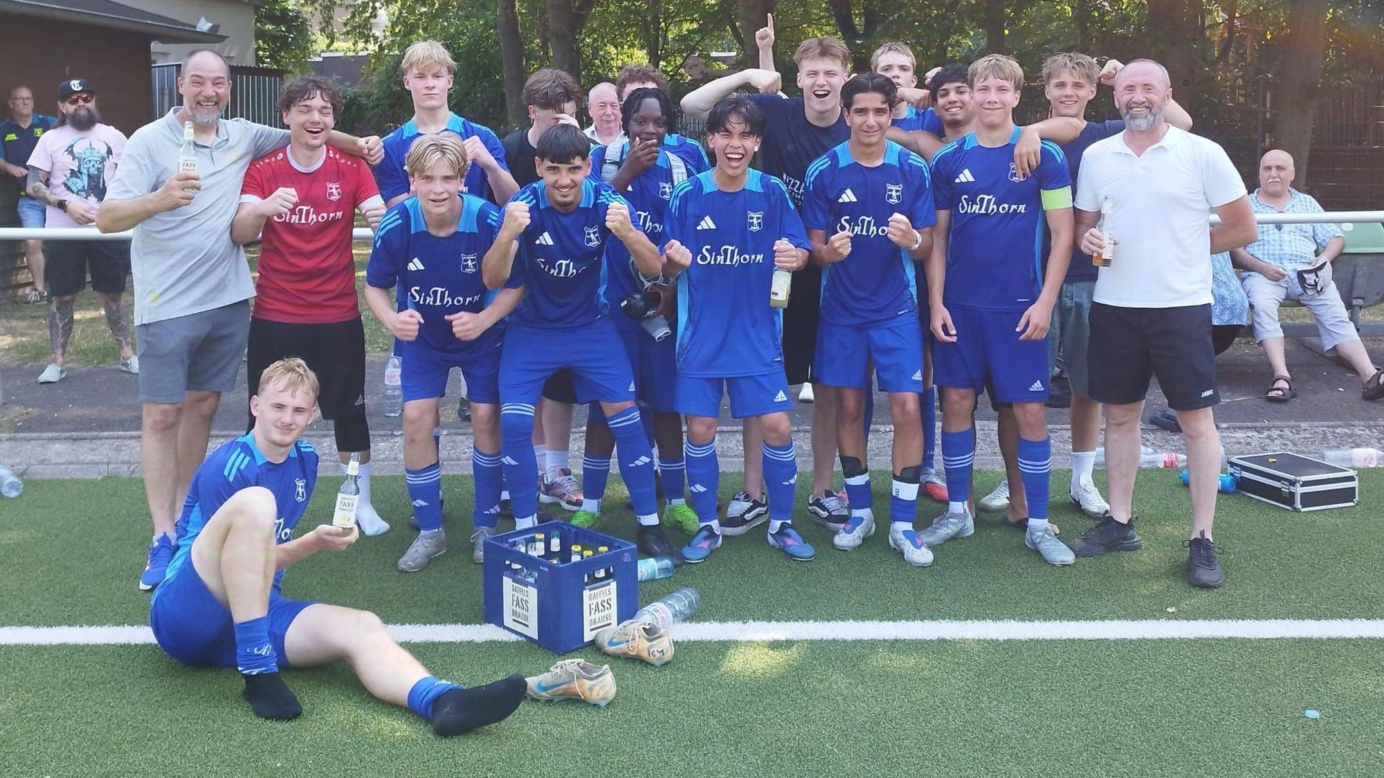 Gruppenfoto des Aufsteigers