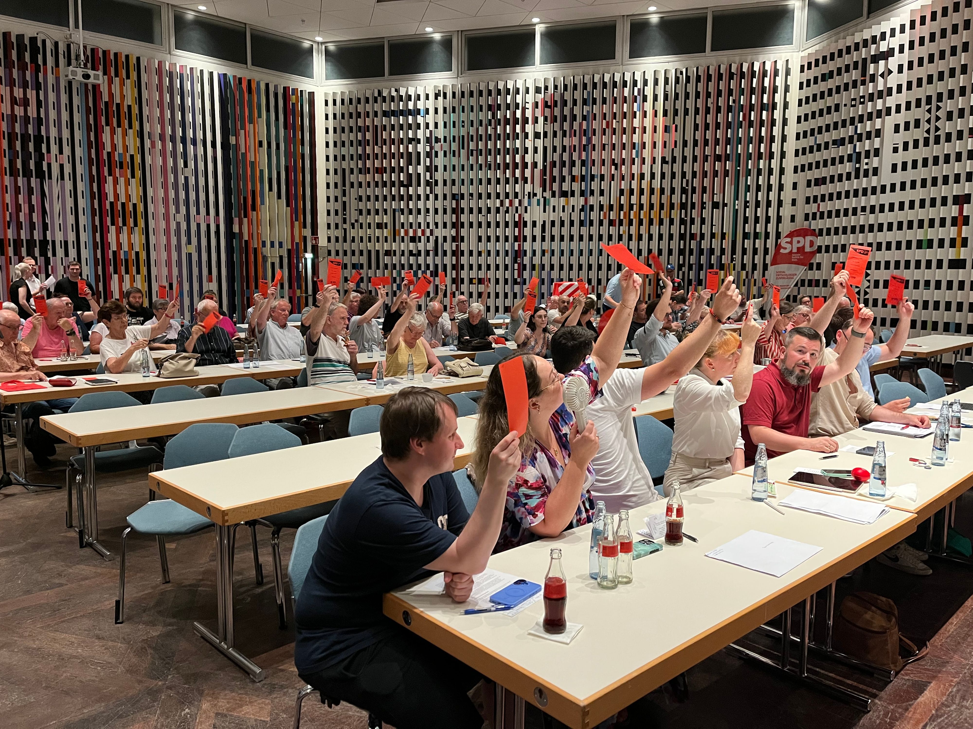 SPD-Parteitag im Agamsaal