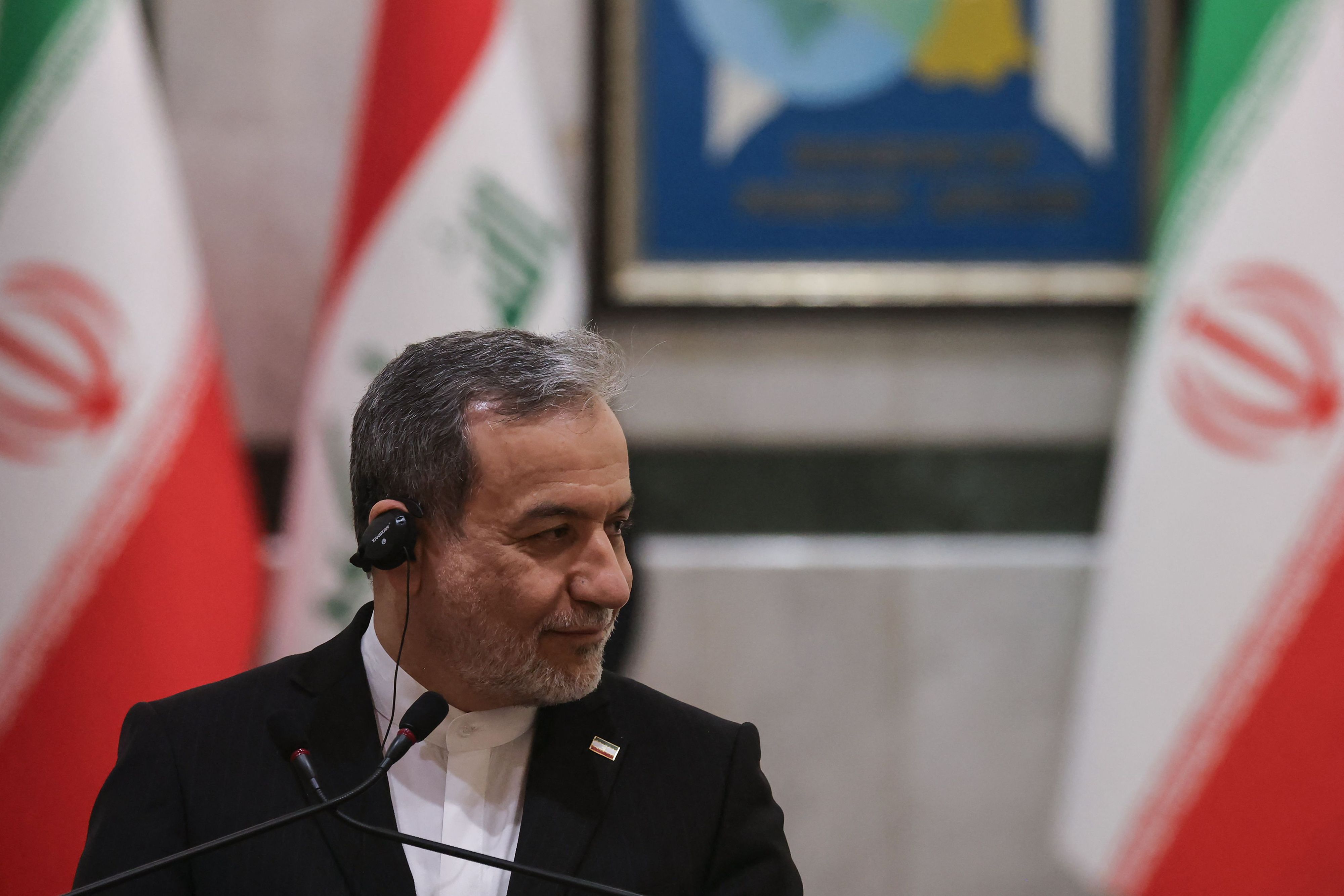 Das Bild zeigt Irans Außenminister Abbas Araghtschi.