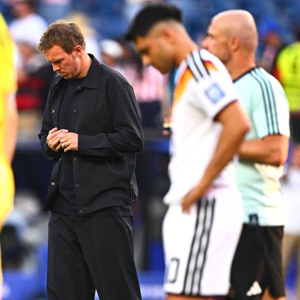 Julian Nagelsmann enttäuscht beim WM-Aus.