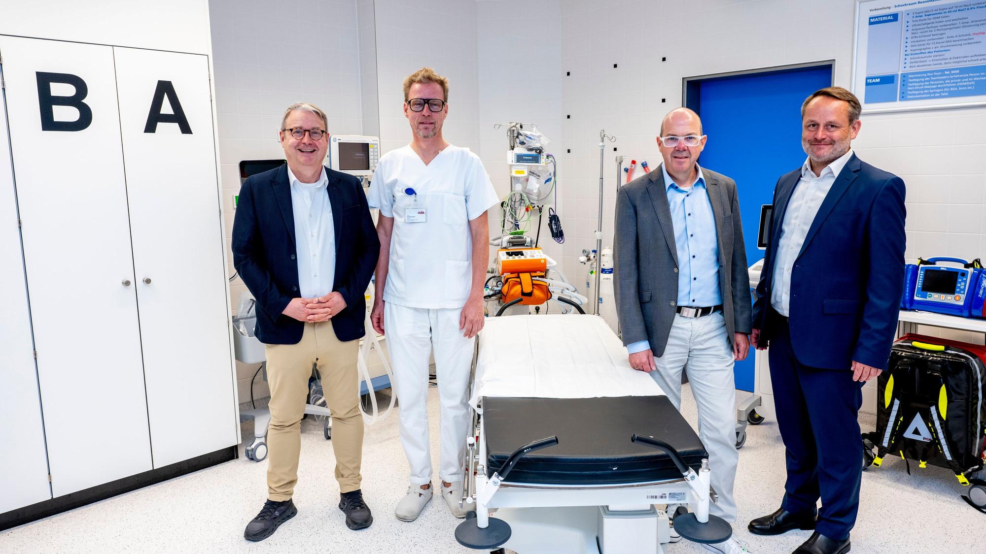 29.06.2026, Köln: Die Krankenhäuser EVK und Eduardus bündeln ihre Unfallchirurgie im Rechtsrheinischen. Foto: Uwe Weiser