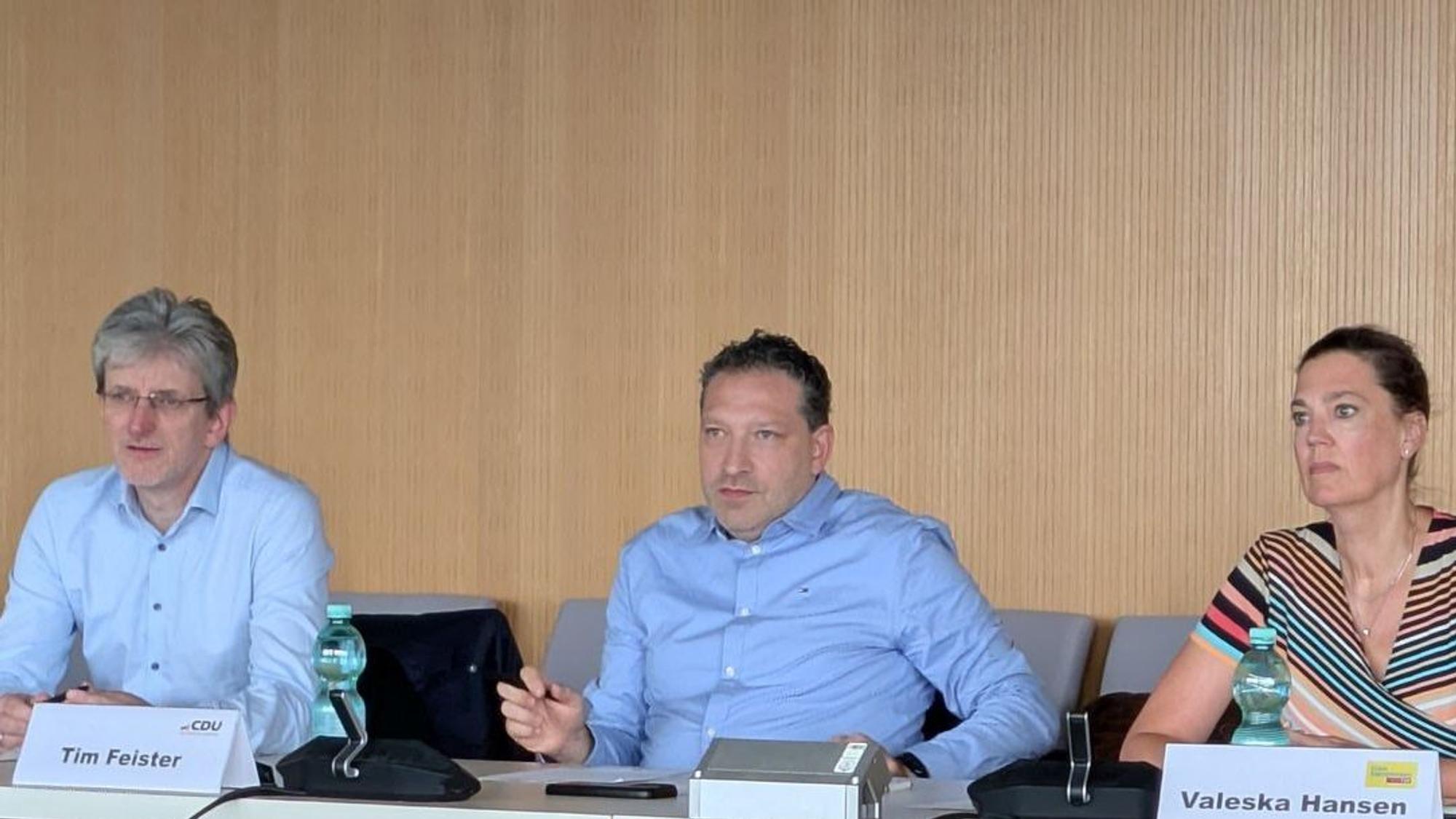 Dirk Löb, Tim Feister, Valeska Hansen
