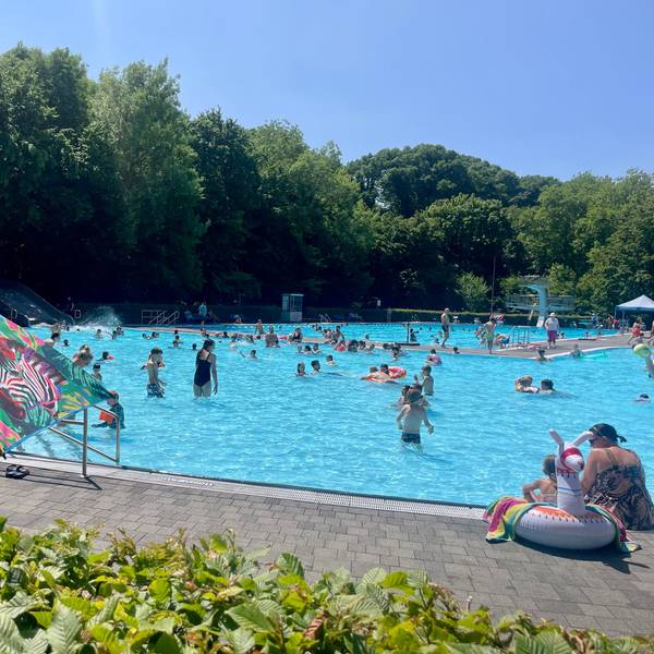Viel los im Freibad Wiembachtal