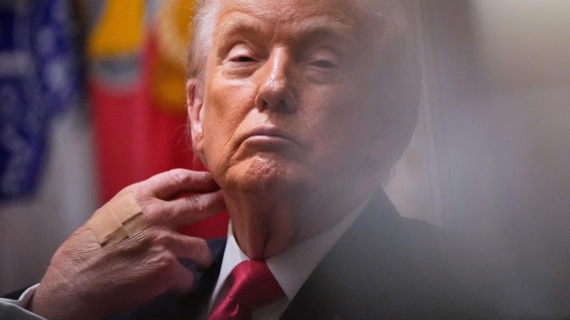 US-Präsident Donald Trump nimmt an einer Kabinettssitzung im Weißen Haus teil. (Archivbild)