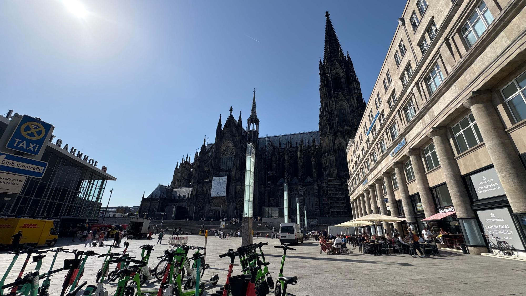 Der Kölner Dom.