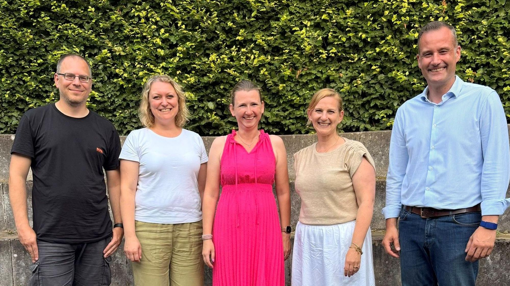 Der neue Vorstand der Stadtschulpflegschaft