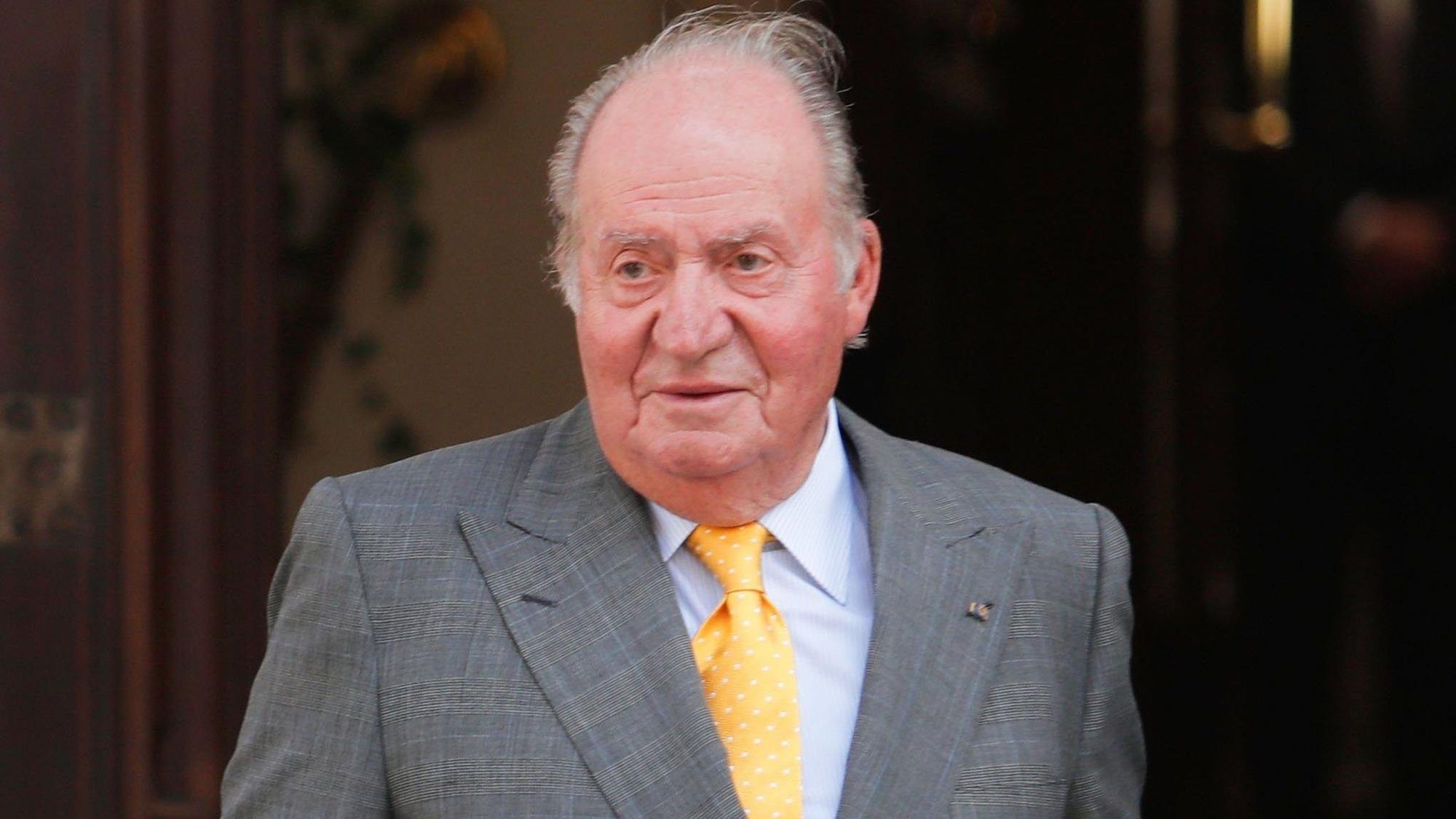 Juan Carlos, ehemaliger König von Spanien, kommt in die Diplomatische Akademie Chiles.