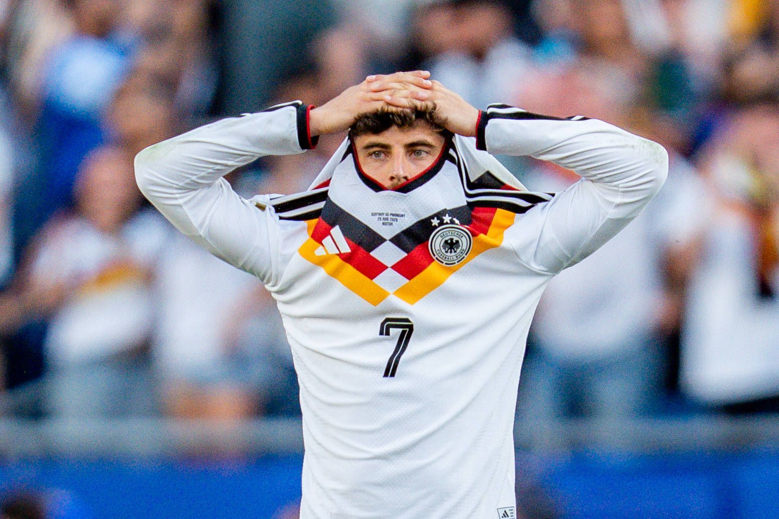 Kai Havertz im Adidas-Trikot für die deutsche Nationalmannschaft.