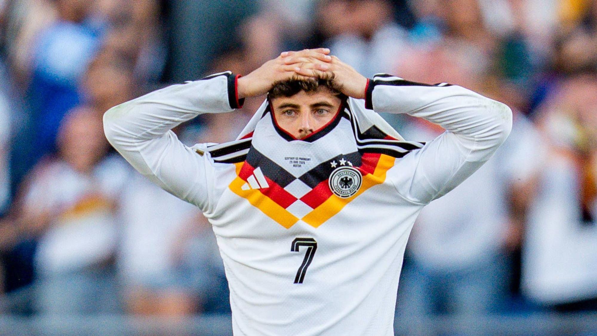 Kai Havertz im Adidas-Trikot für die deutsche Nationalmannschaft.