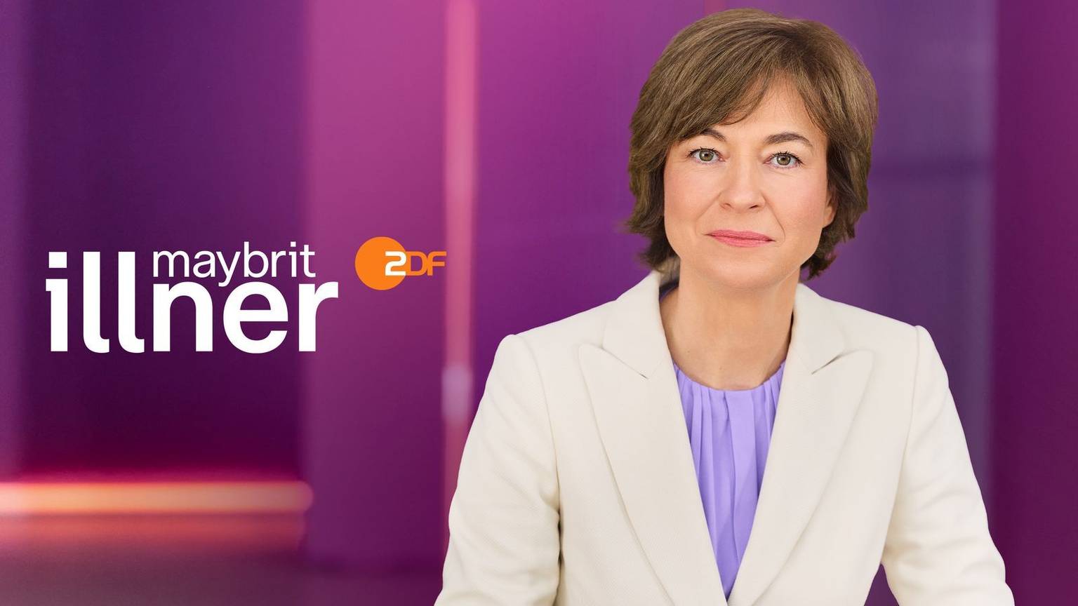 „Maybrit Illner“ kehrt für eine Sonderausgabe aus der Sommerpause zurück. (Bild: ZDF/ Christian Schoppe)