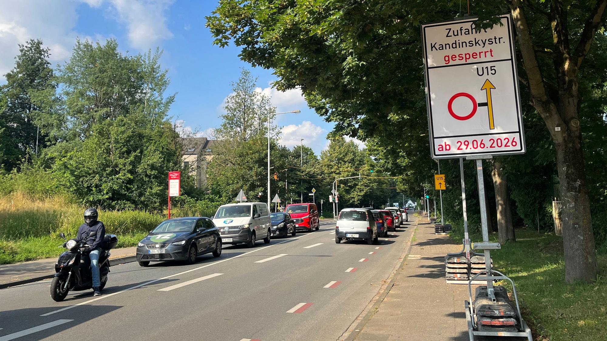 Baustelle Berliner Straße