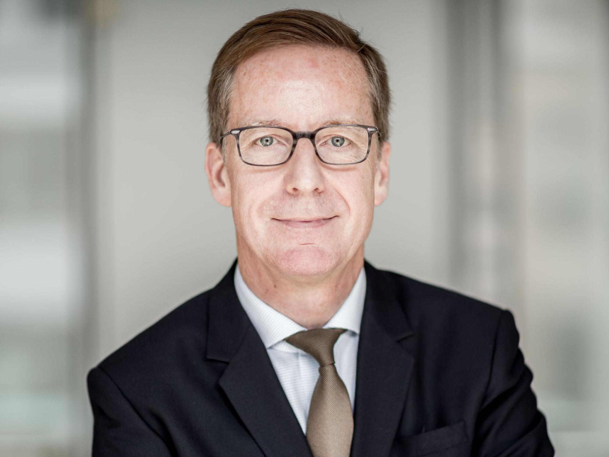 Porträt von Michael Hüther, Direktor des Instituts der deutschen Wirtschaft (IW)