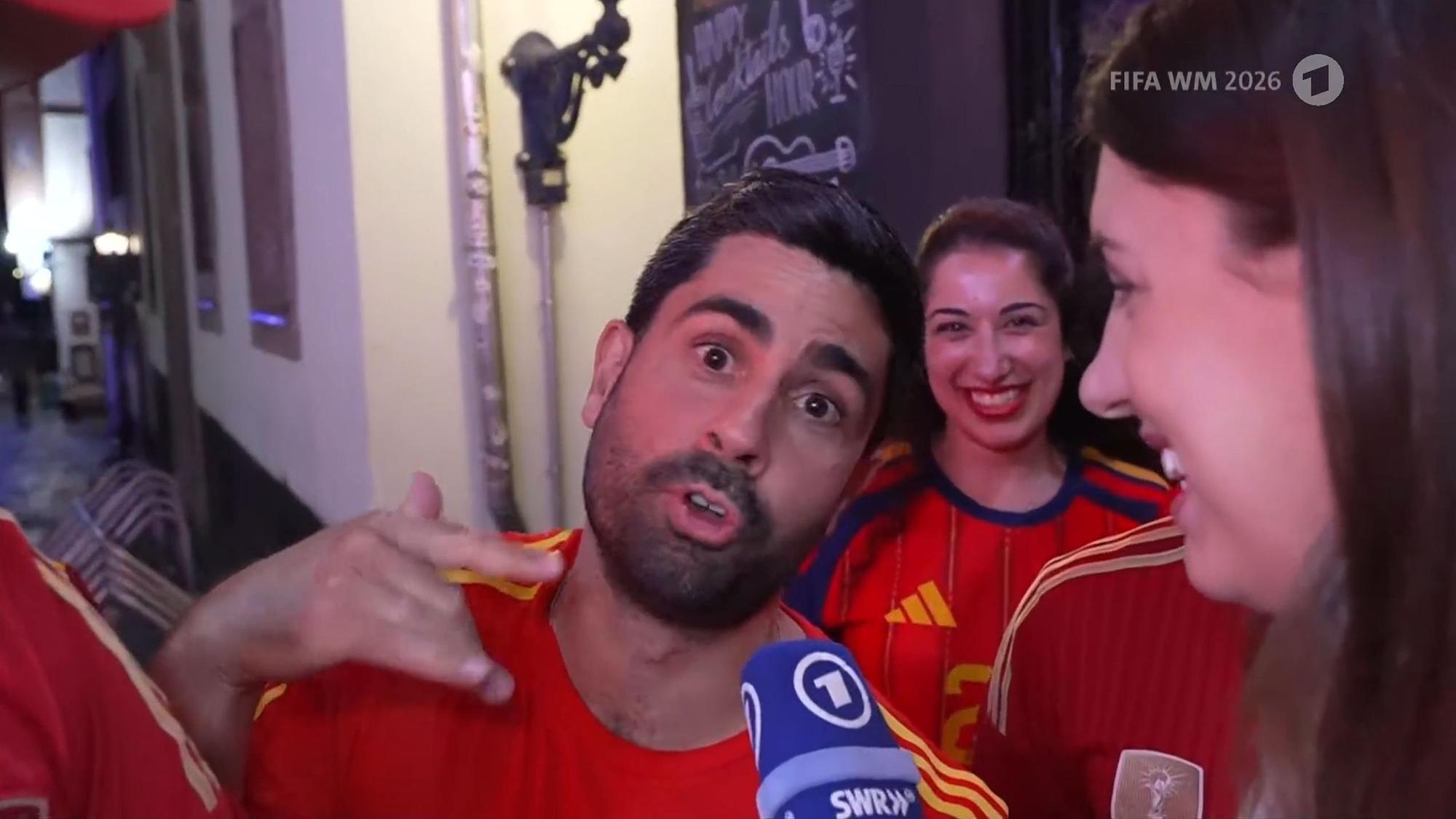 Spanische Party in Köln nach dem 3:0-Sieg gegen Österreich.