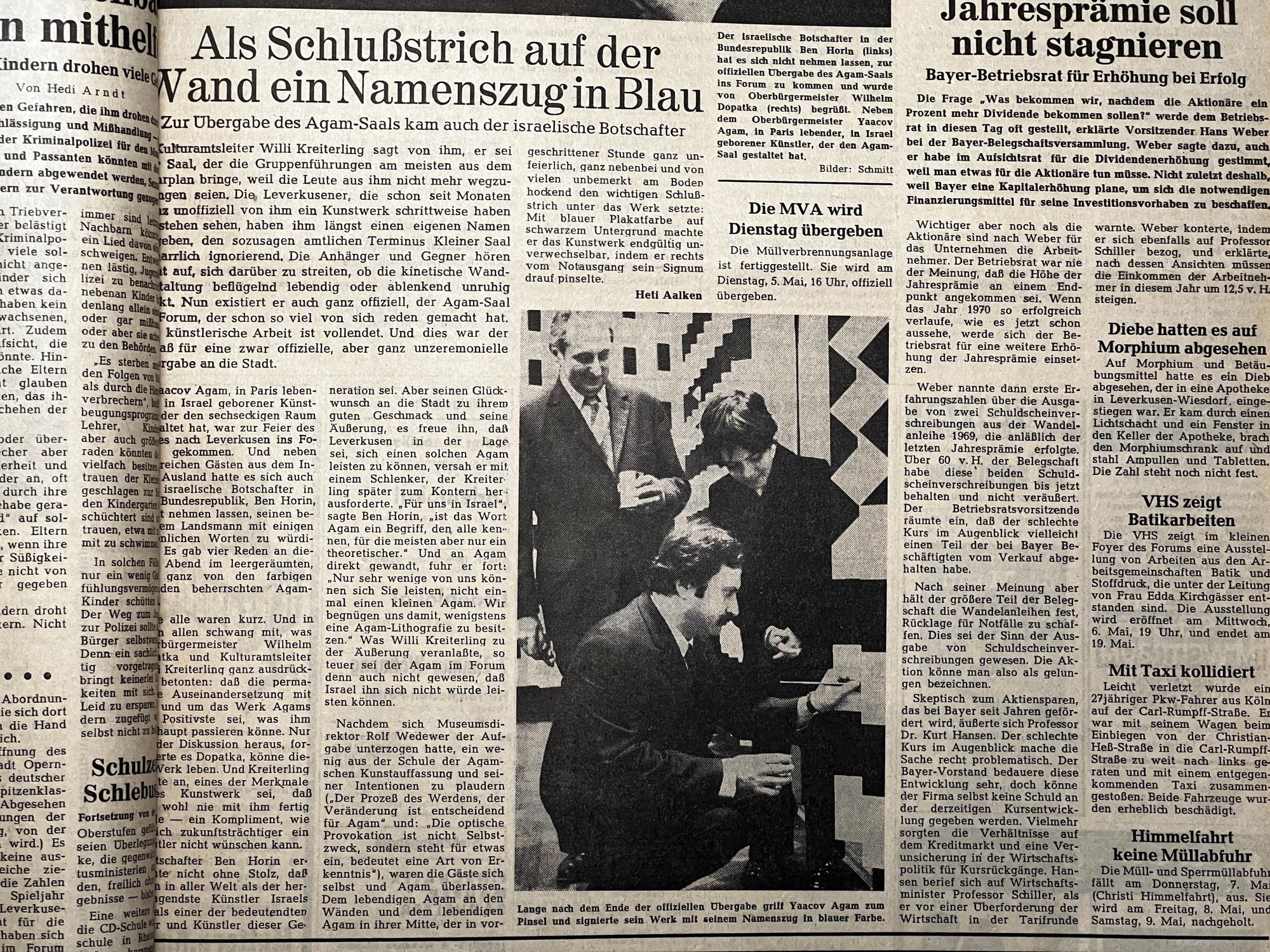Agamsaal im Forum Bild: Ralf Krieger