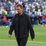 Der geknickte Bundestrainer Julian Nagelsmann.
