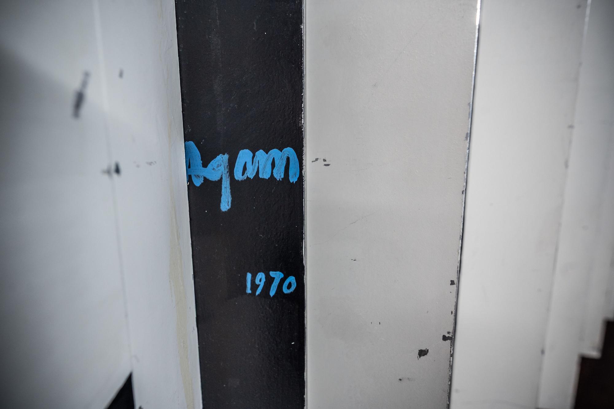 Der Agamsaal im Forum wurde im Jahr 1969 und 1970 gestaltet. Xaacov oder Yaʿacov Agam starb 2026 Bild: Ralf Krieger