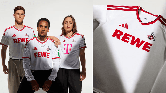 Models die das neue Trikot tragen.