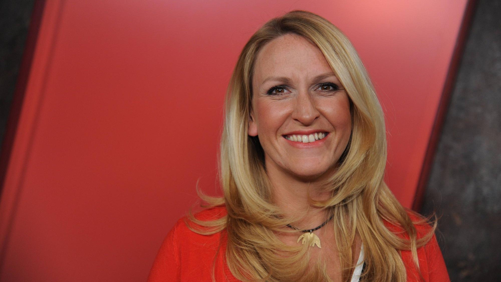 Lydia Möcklinghoff zu Gast bei einer WDR-Sendung.