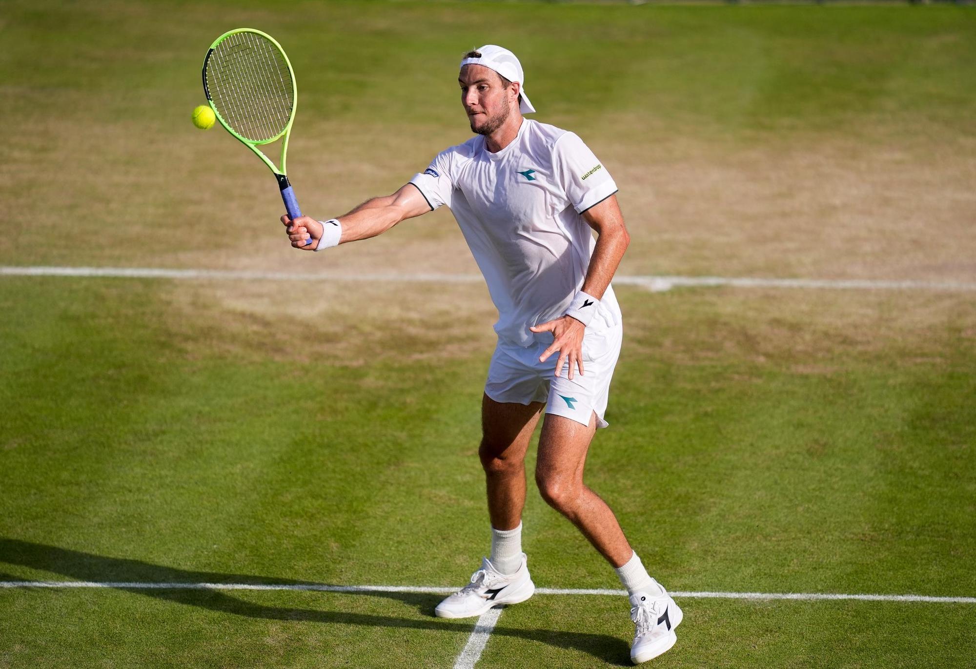 Jan-Lennard Struff spielte sein erstes Wimbledon-Achtelfinale.