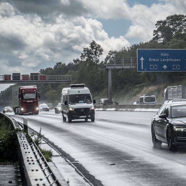 Autobahn 3 nördlich Ausfahrt Opladen.