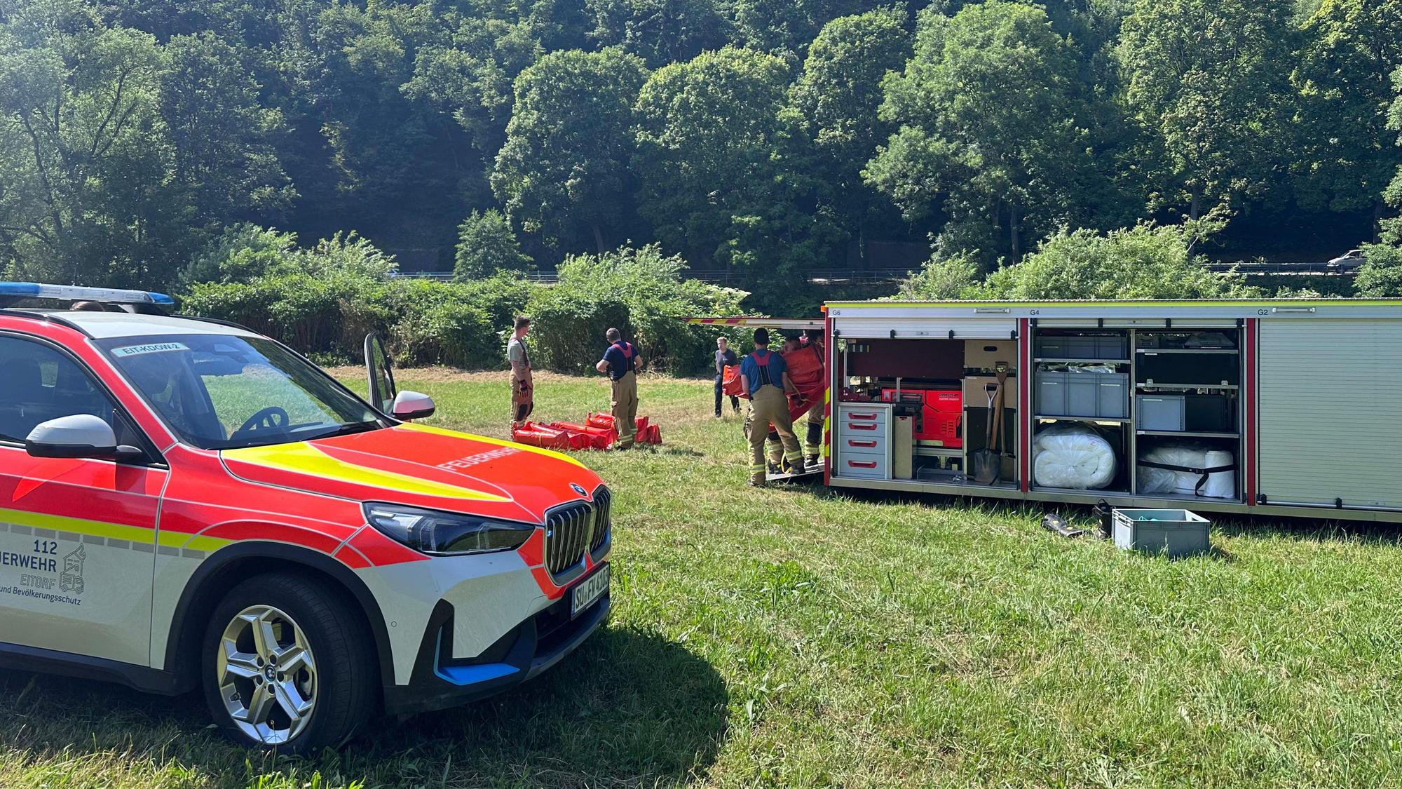 Die Feuerwehr war mit 52 Kräften vor Ort.