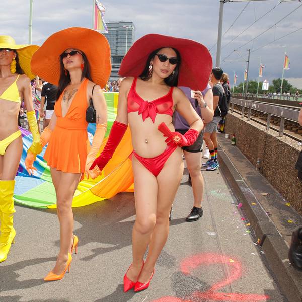 05.07.2026: Cologne Pride 2026(CSD-Parade 2026) auf der Hohenzollernbrücke in Köln.Foto:Dirk Borm