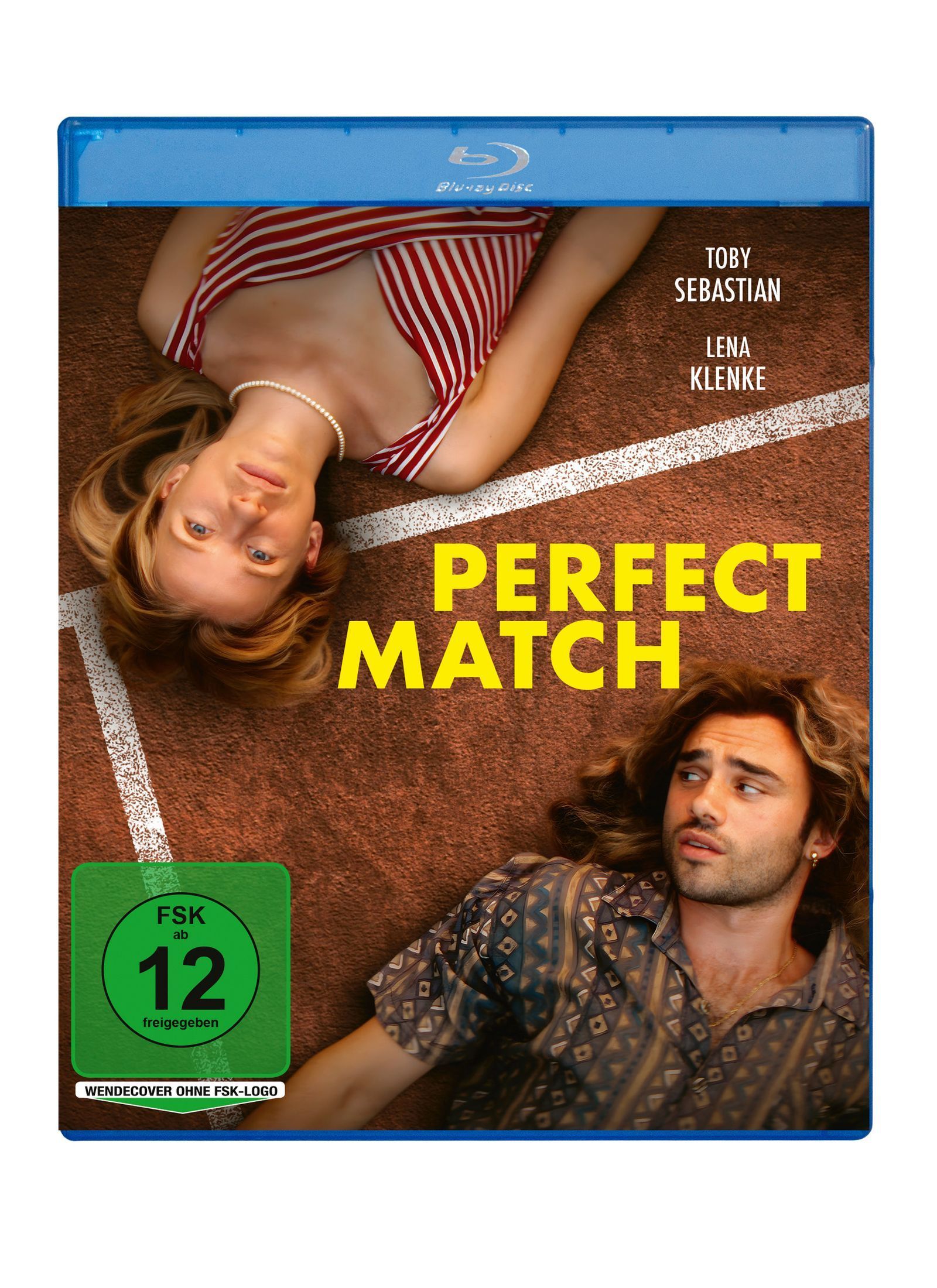 „Perfect Match“ erzählt von den Erfolgen der Tennisstars André Agassi (Toby Sebastian) und Steffi Graf (Lena Klenke) ebenso wie von deren Liebesgeschichte.
 (Bild: One Gate Media)