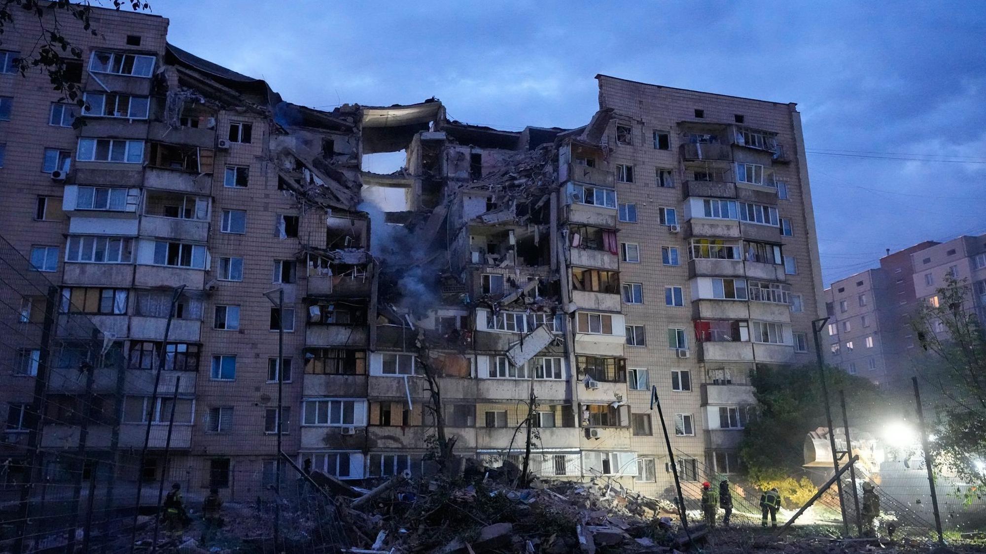 Allein in Kiew soll es mehrere Tote und Verletzte gegeben haben.