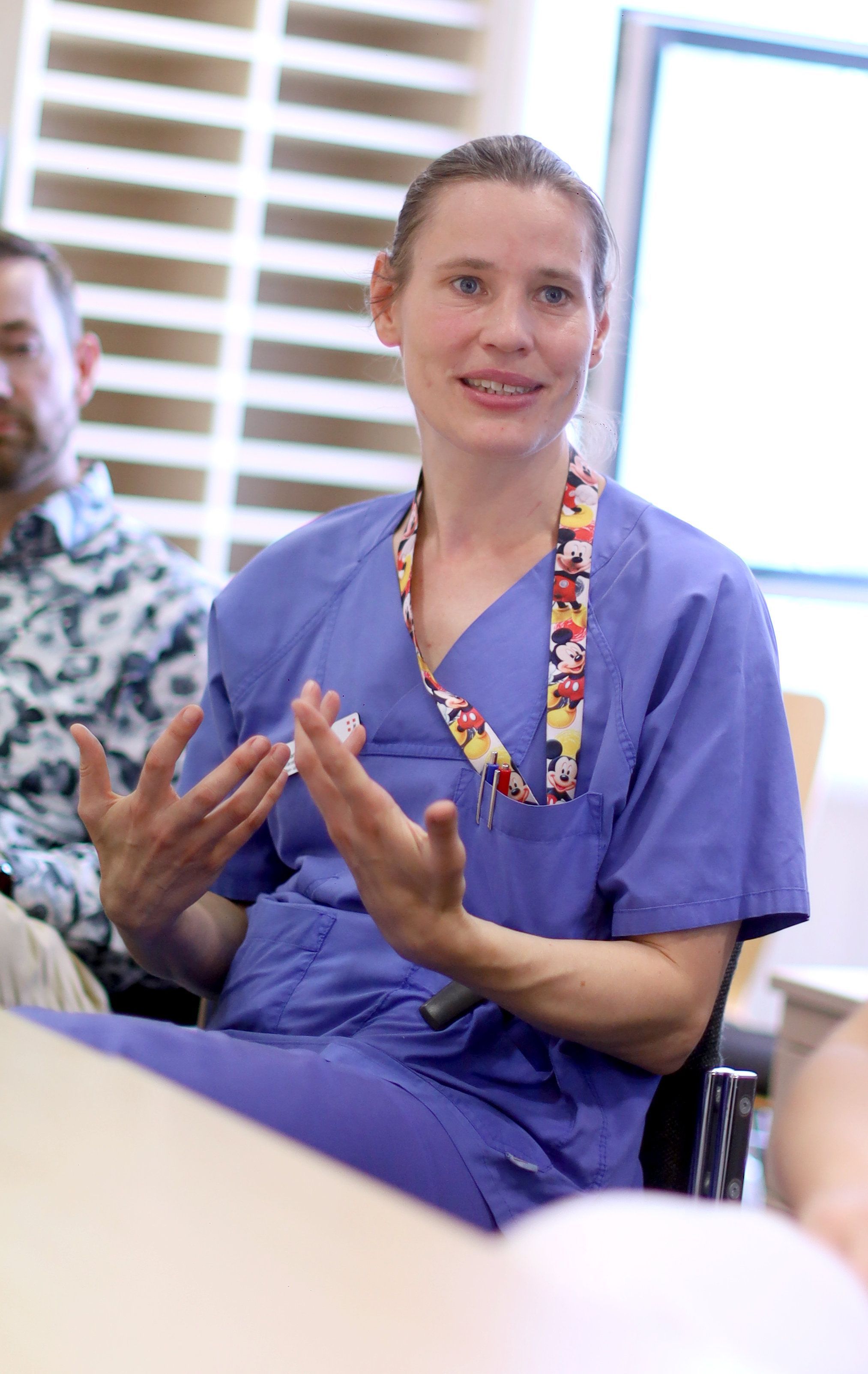 Maren Friedrich, Oberärztin und Leiterin der Zentralen Notaufnahme im Kinderkrankenhaus