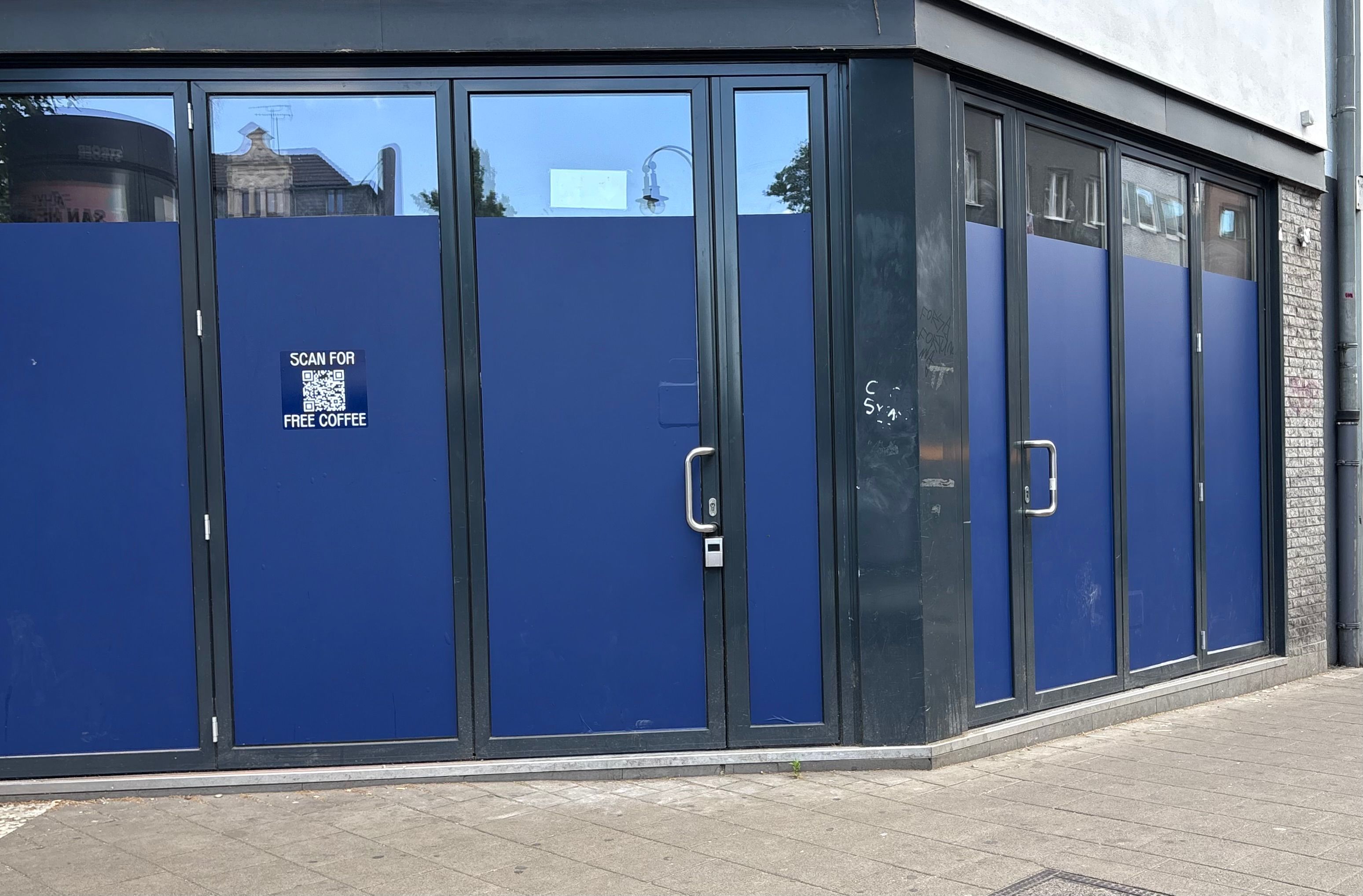 Noch nicht geöffnet: Lap Coffee am Chlodwigplatz.