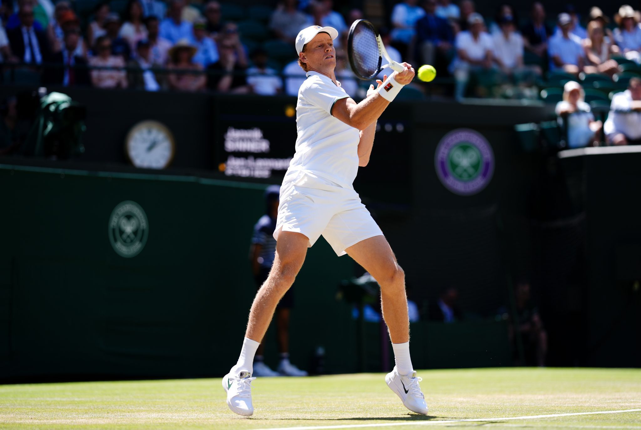 Jannik Sinner zeigte gegen Jan-Lennard Struff nicht immer seine Topform, geriet aber nicht in Gefahr.