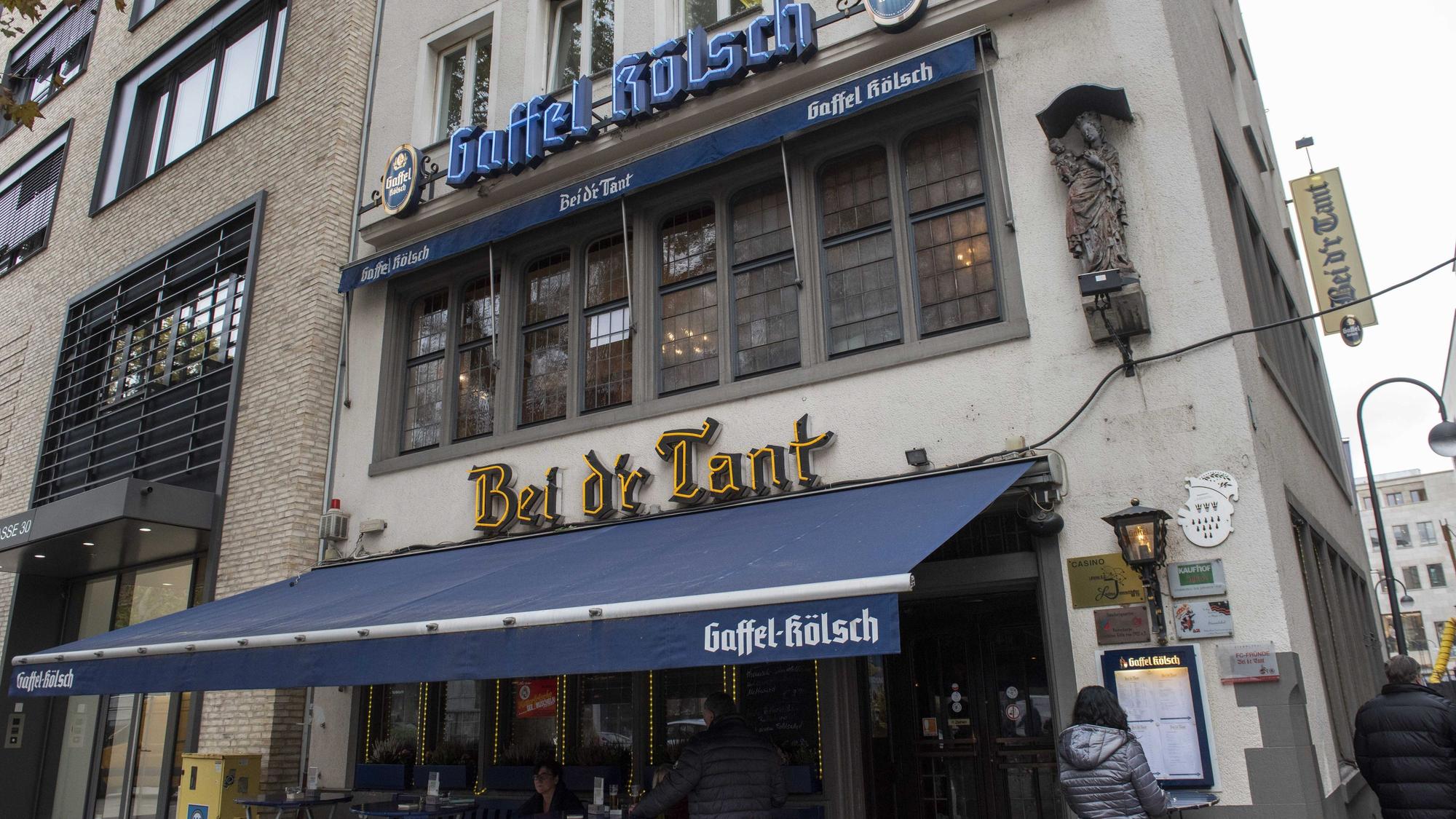 „Bei d'r Tant“ an der Cäcilienstraße