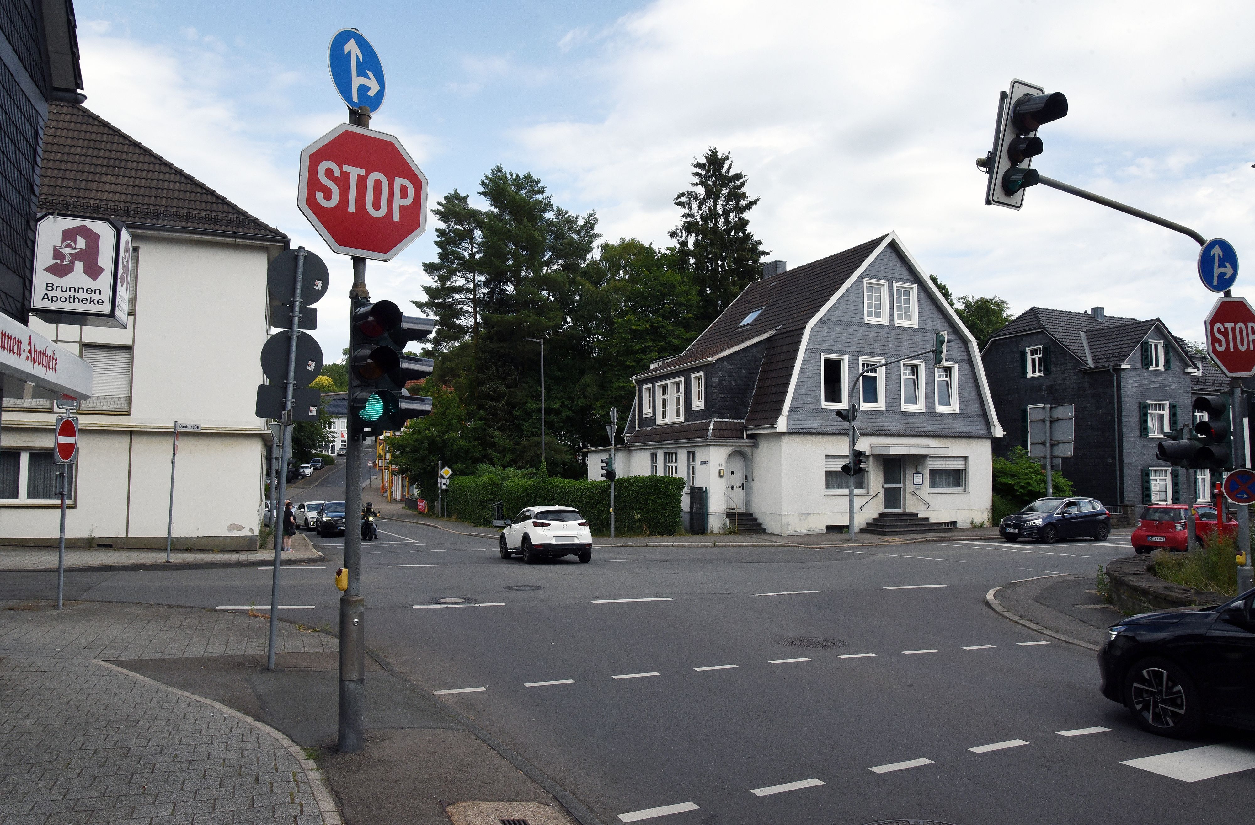 Das Haus Gaulstraße 11 in Wipperfürth.