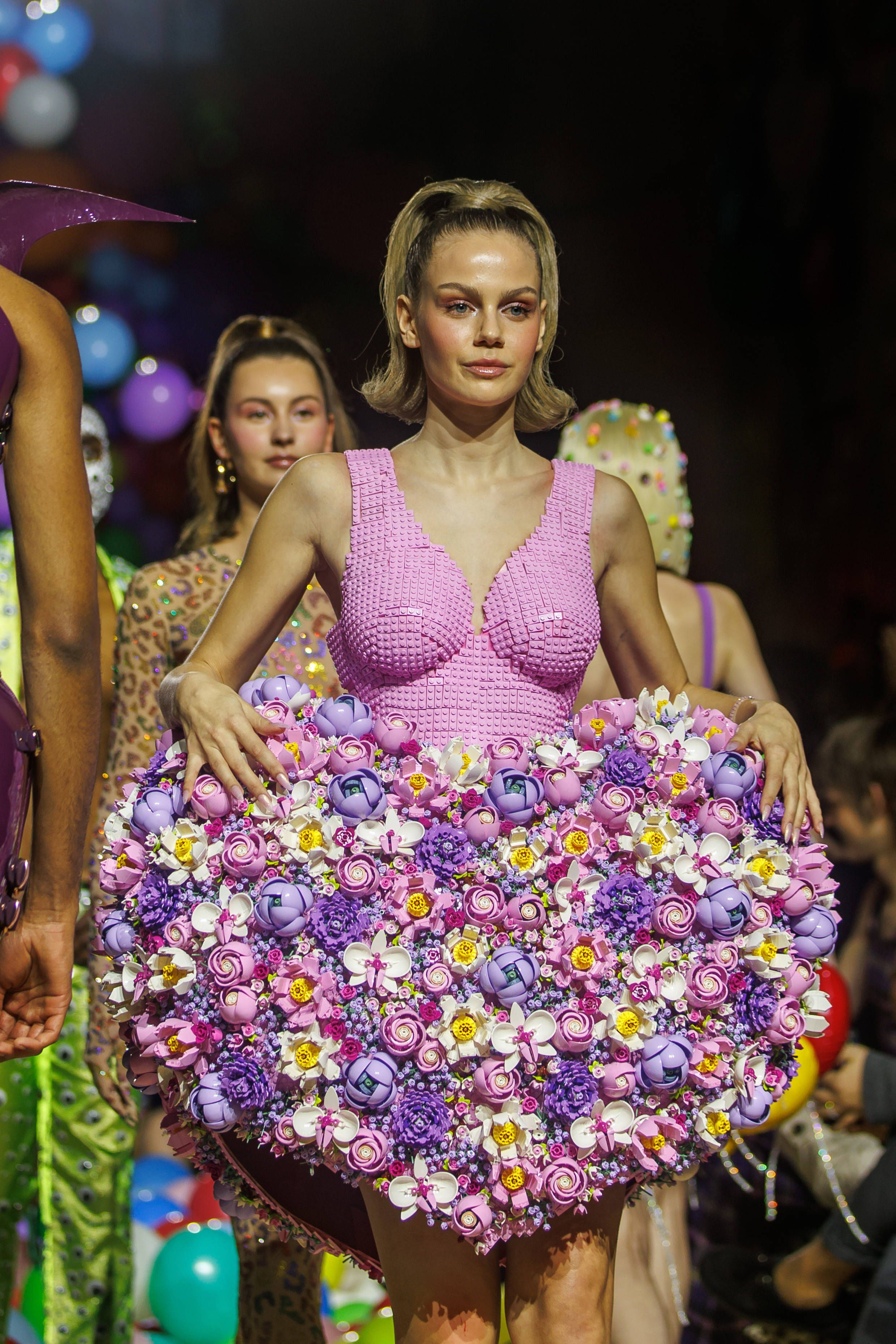 Laura „Abla“ Schmitt bei der Fashion Week in Berlin 2025.