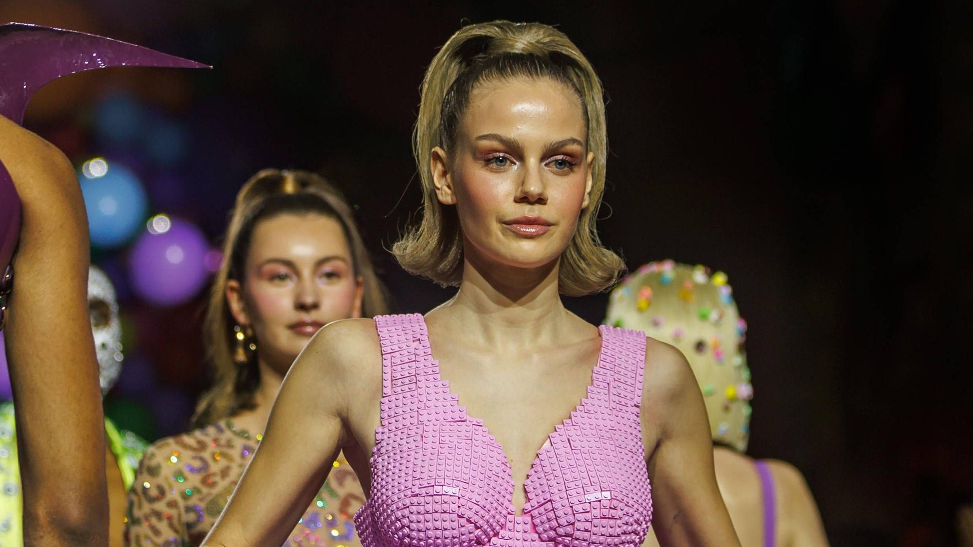 Laura „Abla“ Schmitt bei der Fashion Week in Berlin 2025.