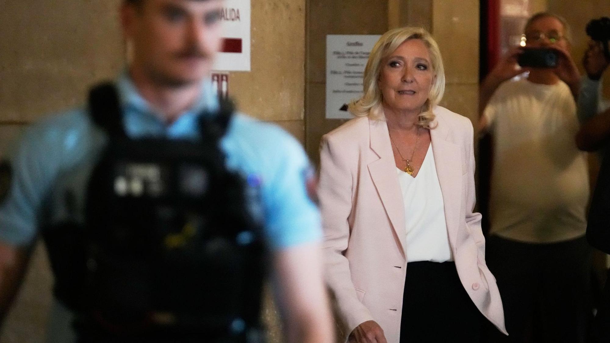 Das Berufungsgericht hat Marine Le Pen schuldig gesprochen.